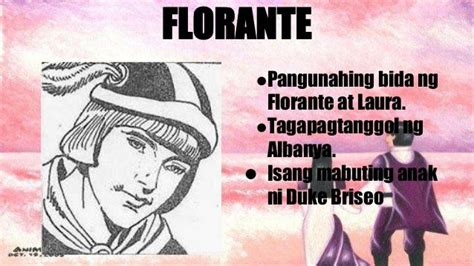 Pangunahing Tauhan Sa “Florante At Laura” .